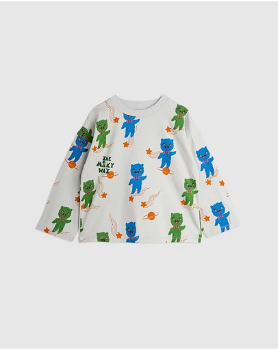 Mini Rodini - Aliens Long Sleeved T-Shirt - Babies-Kids