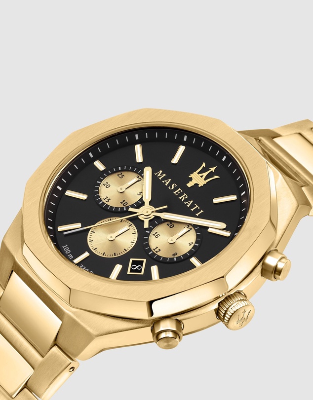 Maserati - Maserati Stile Gold Chronograph