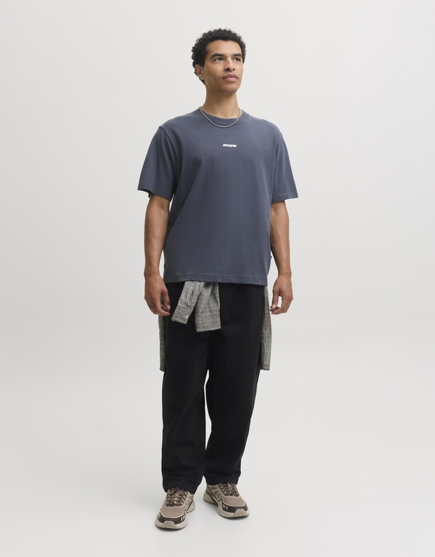Jack & Jones - Jcoclub Back Script Tee SS Crew Neck SN