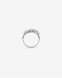 Michael Hill - Cubic Zirconia Vine Open Ring in Sterling Silver