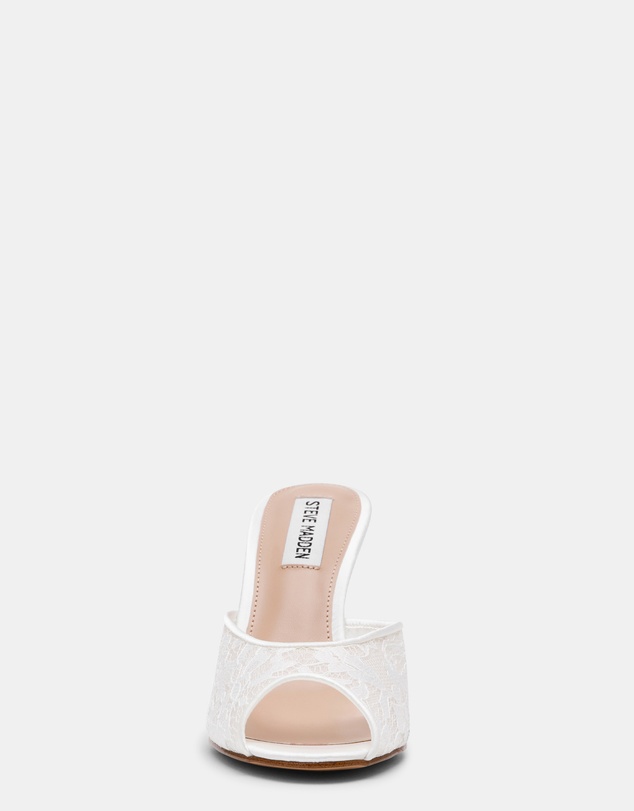 Steve Madden - Rollout-L White Heels