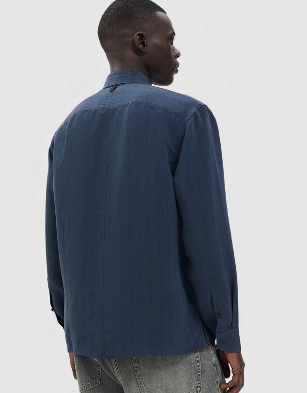 rag & bone - Dalton Jacquard Long Sleeve Shirt