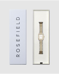 Rosefield - Ivy White Gold Silver Duotone Bracelet Watch