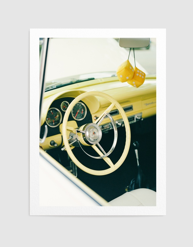 Olive et Oriel - Classic Car VI by Bethany Young Art Print