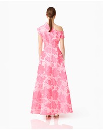 Elliatt - Dionne Asymmetrical Maxi Gown
