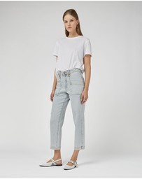 DRICOPER DENIM - Stella Stretch High Waisted Denim Trousers