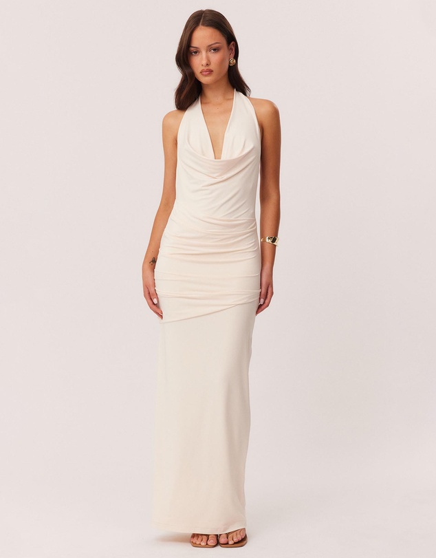 SNDYS - Anita Cowl Drape Maxi Dress