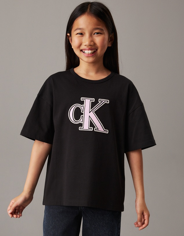 Calvin Klein Jeans - Girls Boxy Logo T-Shirt