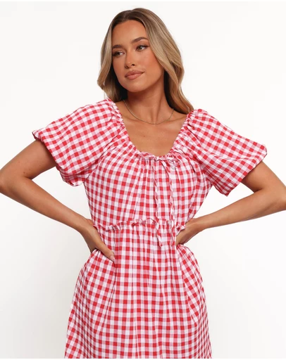Petal & Pup - Dorothea Mini Dress - Red