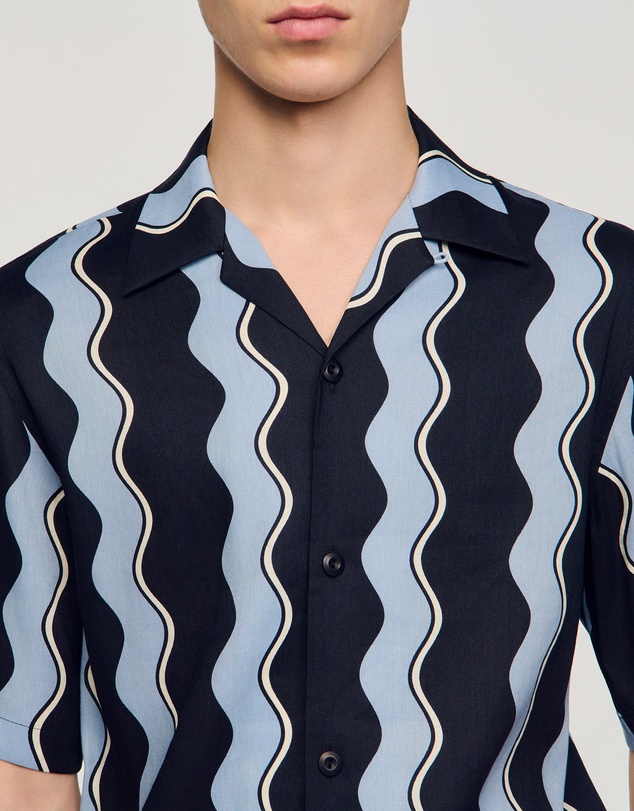 Sandro - Waves Mc Shirt