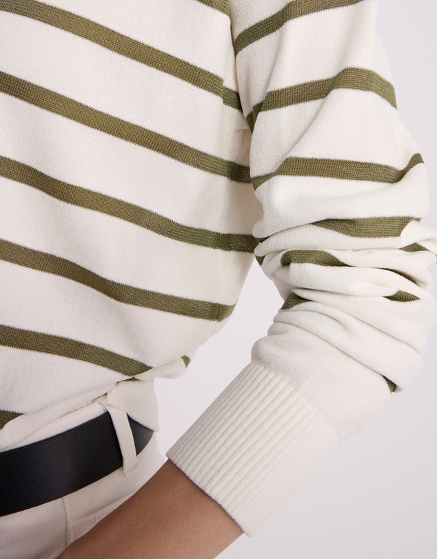 David Lawrence - Kasey Velvet Stripe Knit Jumper