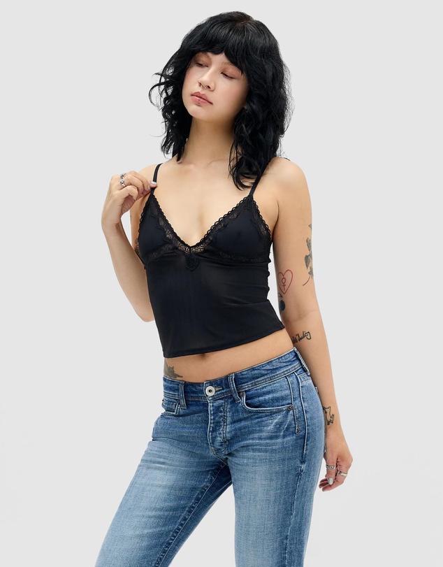 BDG By Urban Outfitters - BGD Adore Lace Trim Cami