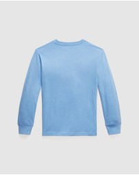 Polo Ralph Lauren - Cotton Jersey Long-Sleeve Tee - ICONIC EXCLUSIVE - Teens