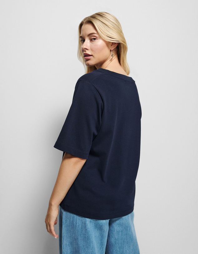Commonry - Cotton V Neck T Shirt