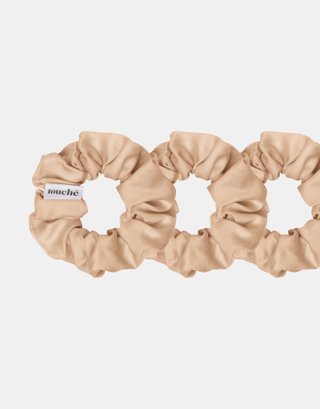 Touche - Vegan Silk - Regular Scrunchies - 3 Pack