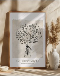 Olive et Oriel - Jardin Botanique No01 by Treechild Art Print