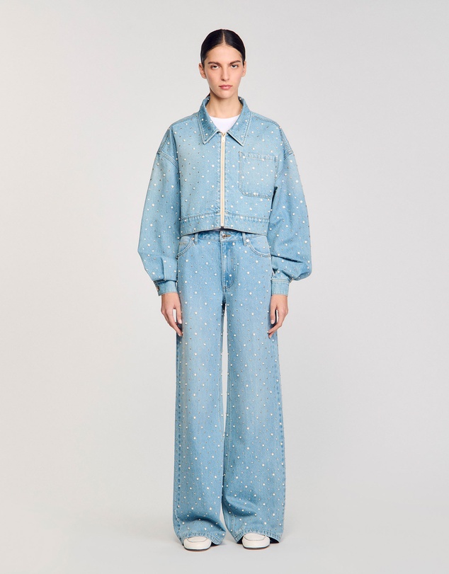 Sandro - Hopkins Denim Jacket