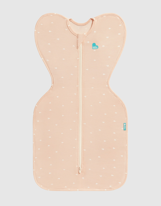 Love to Dream - Swaddle Up™ Original 0.2 TOG Viscose From Bamboo Hearts Blush