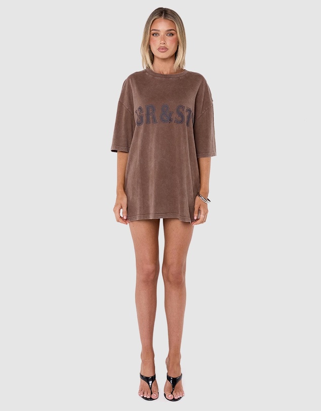JGR & STN - Saloon Oversized T-Shirt - ICONIC EXCLUSIVE