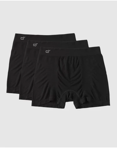 Boody - 3-Pack Mens Original Boxer Black