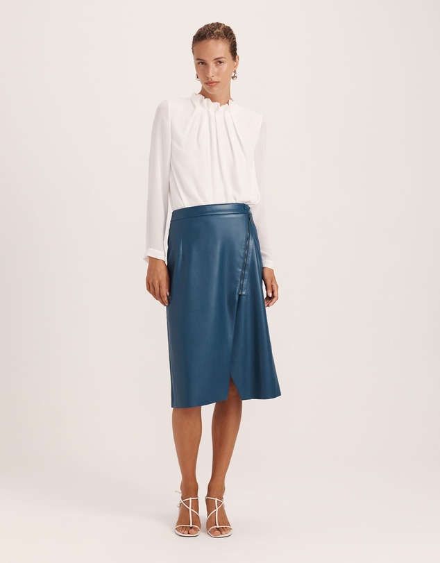 SABA - Willa High Neck Long Sleeve Top