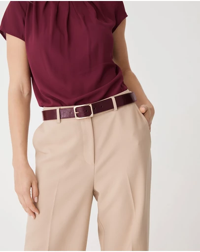 Forcast - Seville Square Buckle Belt