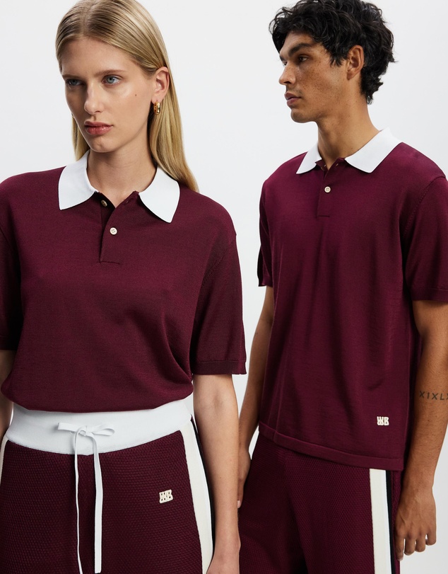 Wales Bonner - Rayon Merino Yarn Sun Polo