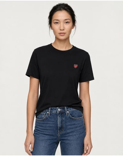 Karl Lagerfeld - Ikon Valentine Oversized T-Shirt