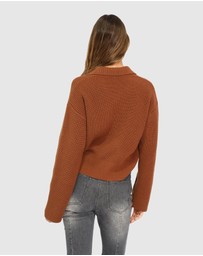 Belle & Bloom - Make It With You Buttoned Cardi Jacket