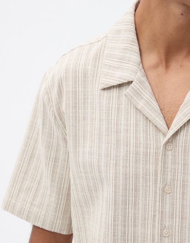 AERE - Cotton Stripe Shirt