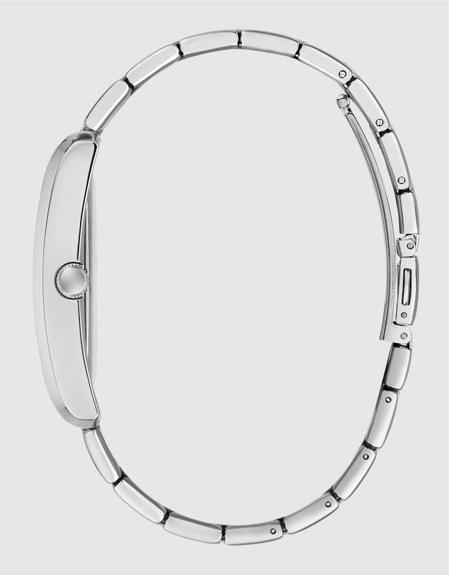 GUESS - GUESS Mens Silver-Tone Analogue Watch