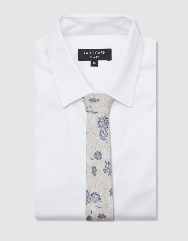 Tarocash - Fontane Floral Silk Tie