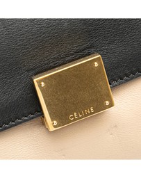 Pre-Loved by Azura Reborn - Pre-Loved Medium Bicolor Calfskin and Suede Trapeze Satchel