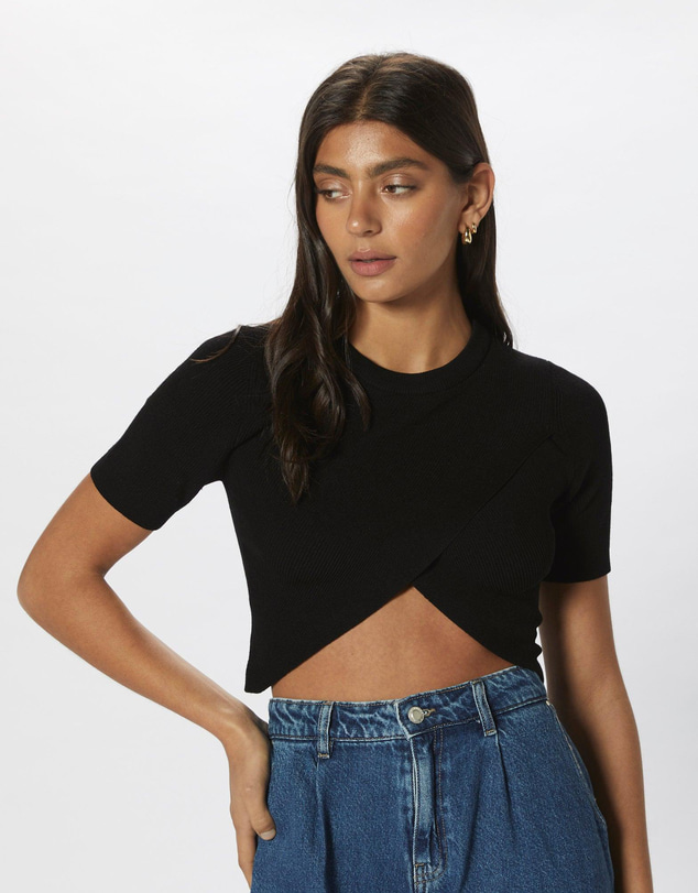 ONLY - Kai Knitted Crop Top