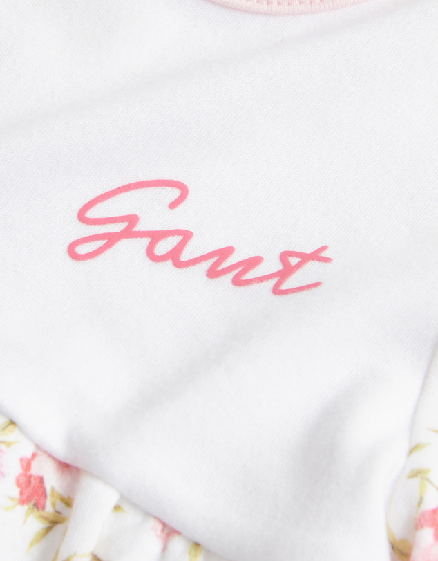 Gant - Floral Sleepsuit and Hat Set