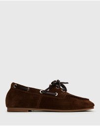 Betts - Skipper Suede Leather Loafers