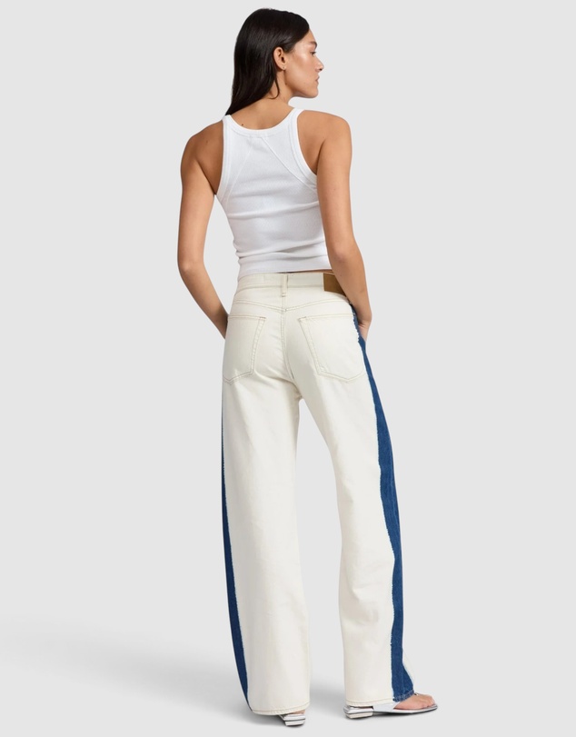 rag & bone - Featherweight Logan Wide Jeans