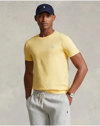 Polo Ralph Lauren - ICONIC EXCLUSIVE - Custom Slim Fit Jersey Crewneck T-Shirt