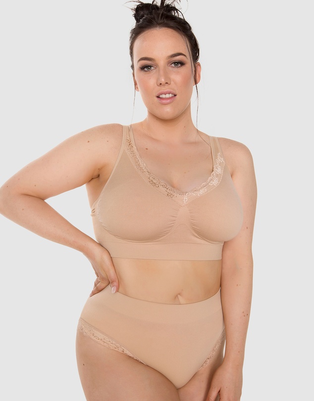B Free Intimate Apparel - Lightweight Lounge Bra (C-D-DD-E-F-G)