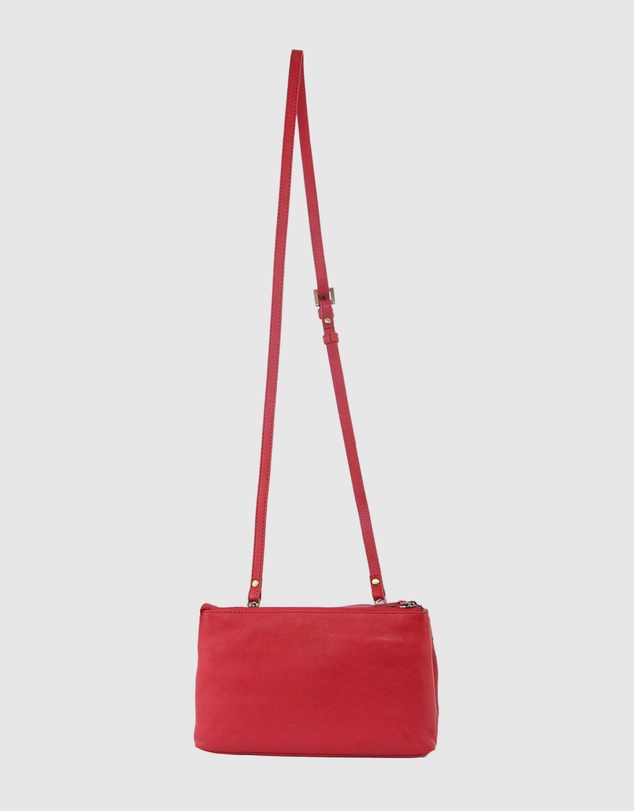 Pierre Cardin - Woven Leather Cross-Body Clutch
