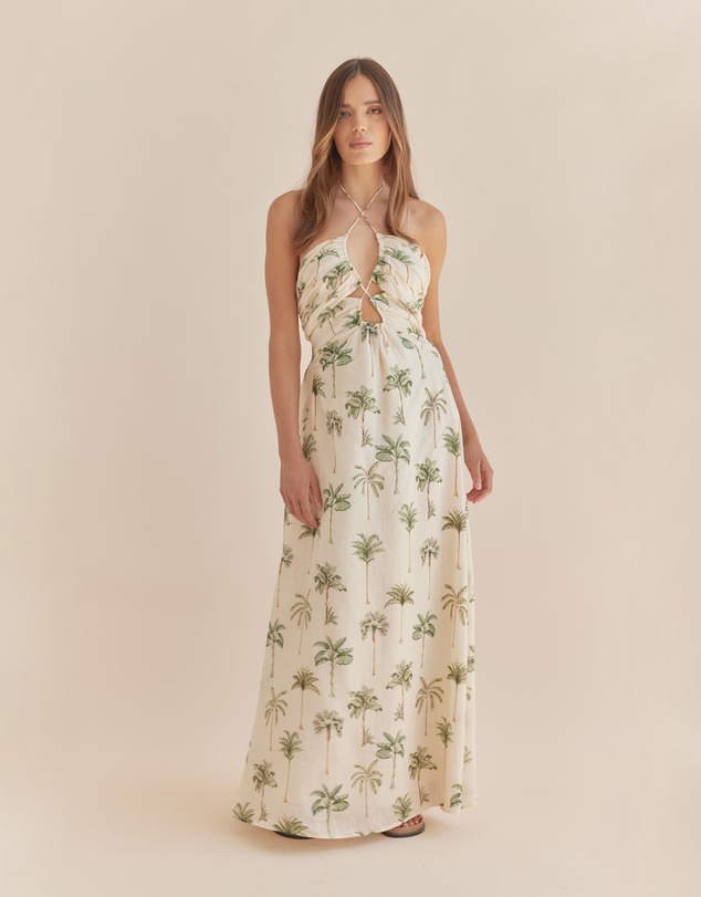 Amelius - Palma Halterneck Dress