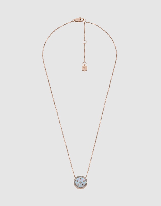 Fossil - Merrit Rose Gold tone Necklace