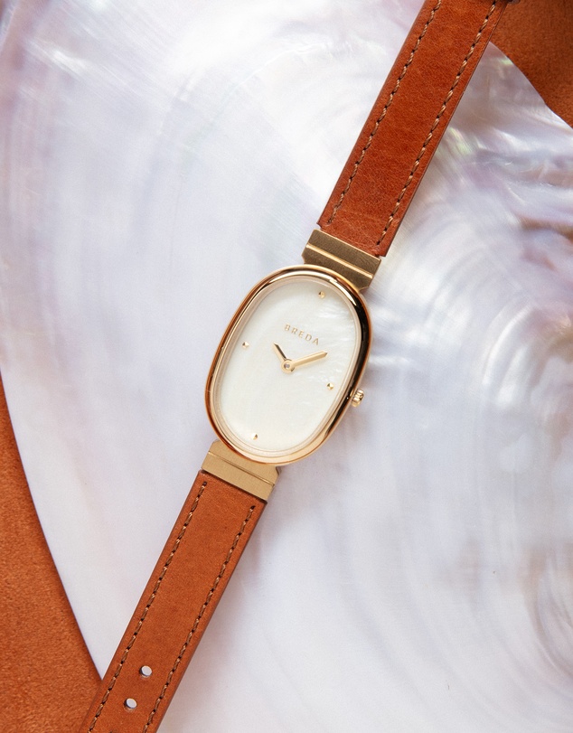 Breda - Jane 1764a Leather Band Watch, 23mm