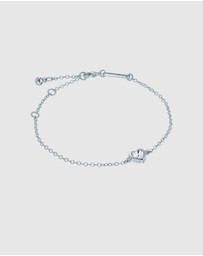 Ted Baker - HANSAA: Crystal Heart Adjustable Bracelet