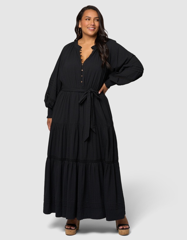 The Poetic Gypsy - Bohemian Mirage Maxi Dress