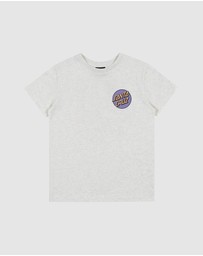 Santa Cruz - Other Dot Reverse Chest Tee - Teens