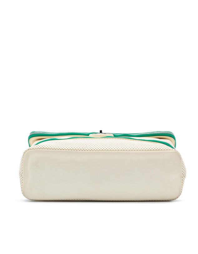 Pre-Loved by Azura Reborn - Pre-Loved Perforated Calfskin Expandable Shoulder Bag