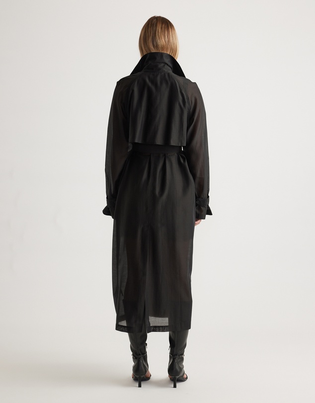 Decjuba - Briar Sheer Trench Coat
