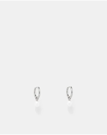 MIMCO - Purete Charm Hoop Earrings