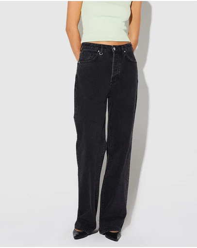 Neuw - Coco Relaxed French Black Jeans